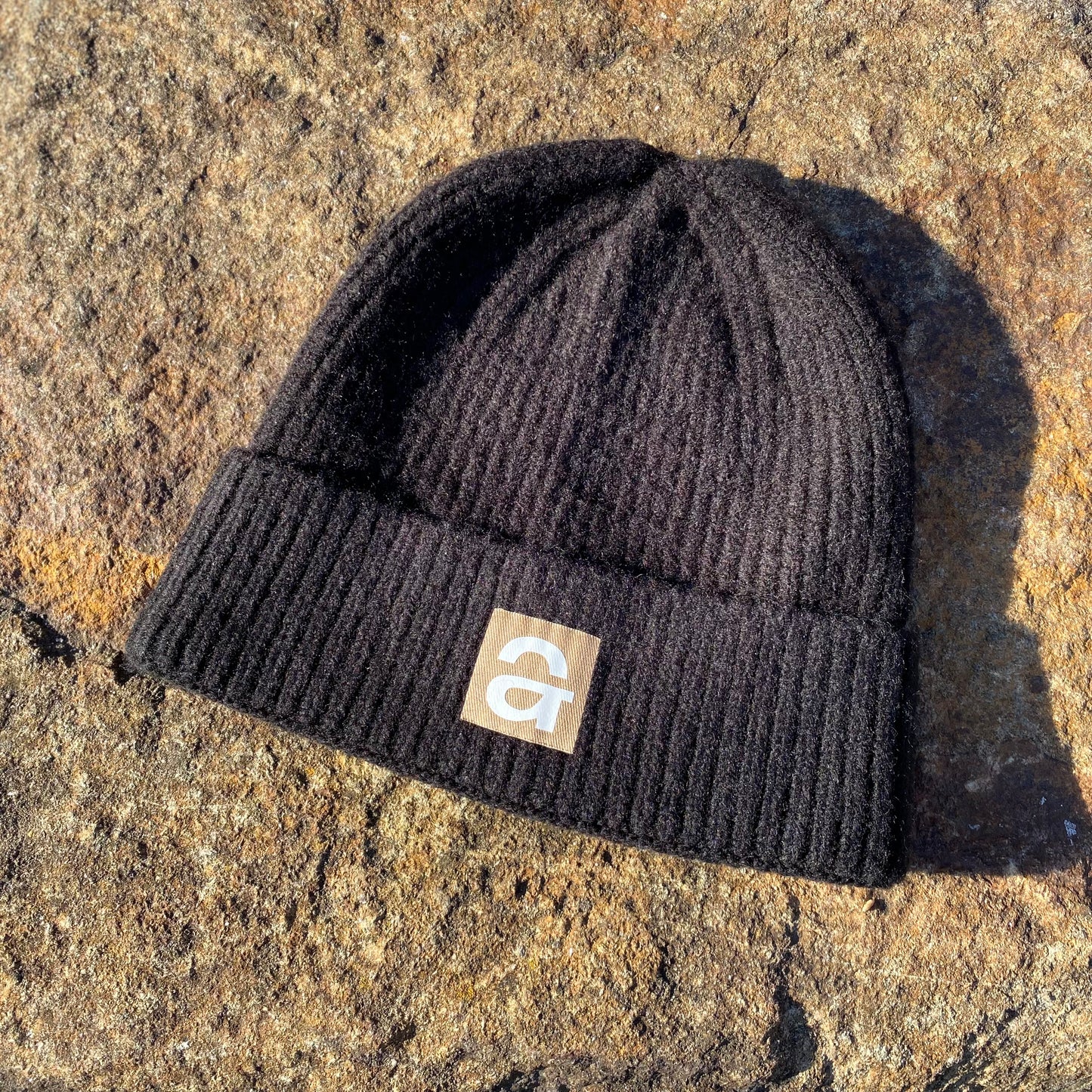 Black Logo Beanie